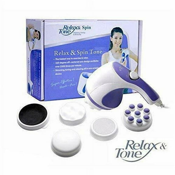 Relax Spin Tone Sculptor Body Massager for Muscles Pain Relief and Fat Burning