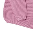 thumbnail image 7 of Baywell Toddler Girl Boy Knit Sweater Round Neck Long Sleeve Pullover Sweatshirt Winter Warm Cable Knit Sweater for Kids Boy Girl 18M-7Y, 7 of 7