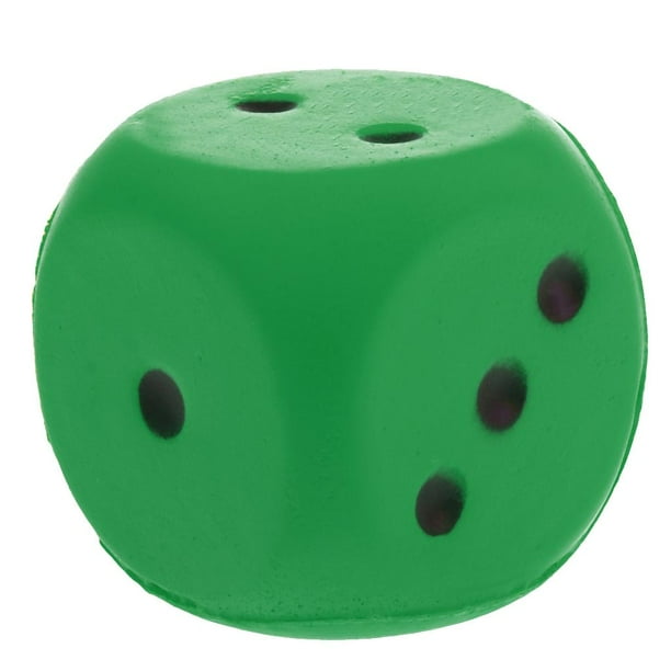 Dados De Esponja Sunnimix Juguete Verde
