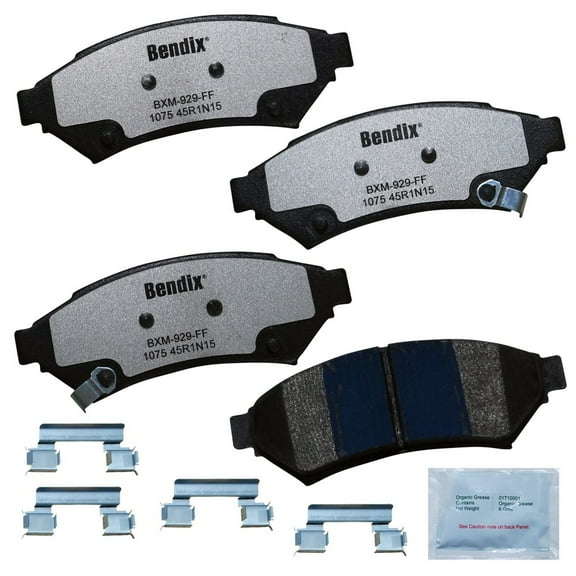 Bendix Brakes Disc Brake Pad Set Fits select: 2006-2007 BUICK LACROSSE, 2005 BUICK ALLURE