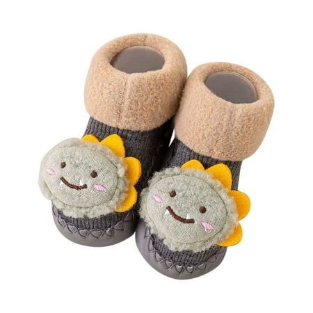 

Children Socks Shoes Autumn Winter Boys Girls Non-Slip Indoor Floor Baby Toddler Sports Shoes Warm Comfortable Shoes Cute Cartoon