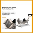 thumbnail image 4 of French Fry Cutter Replacement Blade, Commercial Chopper Cutting Plate and Pushing Plate, Stainless Steel Blade for Fruit Cutting Machine Tomato French Fries Cutter, 4 of 8