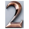 thumbnail image 2 of BEADCEST 10pcs Outdoor House Numbers Address Number Rectangular Sign for Homeowners, 2 of 8