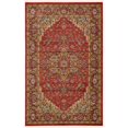 thumbnail image 1 of Unique Loom Tapis de Bordure Traditionnel Sahand 5' x 8' Rectangle Rouge/tan, 1 of 1