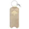 thumbnail image 1 of Bolsa de almacenamiento de lápiz labial, pequeña bolsa portátil para bálsamo labial con llavero, práctico estuche de transporte para lápiz labial para exteriores., 1 of 8