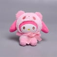 thumbnail image 4 of 12cm Sanrio Cartoon Plush Toy Kawali Kuromi Hello Kitty My Melody Cinnamoroll Soft Stuffed Doll Pendant Toys Girl Kids Xmas Gift, 4 of 5