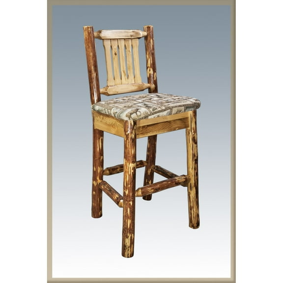 Montana Woodworks 30 in. Glacier Country Barstool