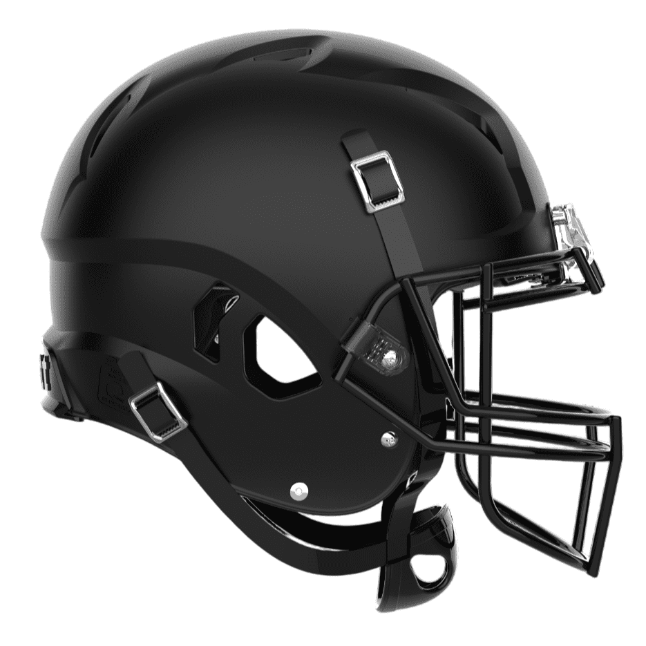 Schutt Youth Vengeance A11 2.0 Football Helmet with Attached Facemask, Size Youth Small, Black