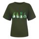 thumbnail image 4 of Fiudx Ropa de Mujer Camiseta Informal de Manga Corta con Cuello Redondo y Estampado de San Patricio para Mujer, 4 of 4