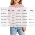 thumbnail image 3 of Nugftut Toddler Girls Thermal Tops Ruffled Crew Neck Base Layer Thermal Tops Warm Thermal Shirts Size 9-12 Months, 3 of 6