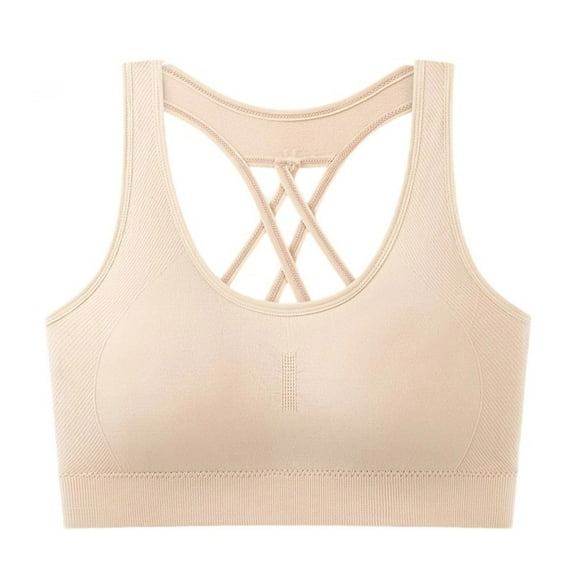 Bras underwear Womens Wireless Seamless Bras Sport Bra Full Coverage No Underwire Support Bras Comfort Bras Moisture Wicking Sport Bras Comfy Daily Essentials Sports Bras