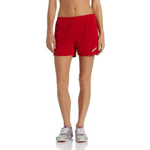 Download ASICS - ASICS Women's Rival Athletic Shorts, Red - Walmart ...