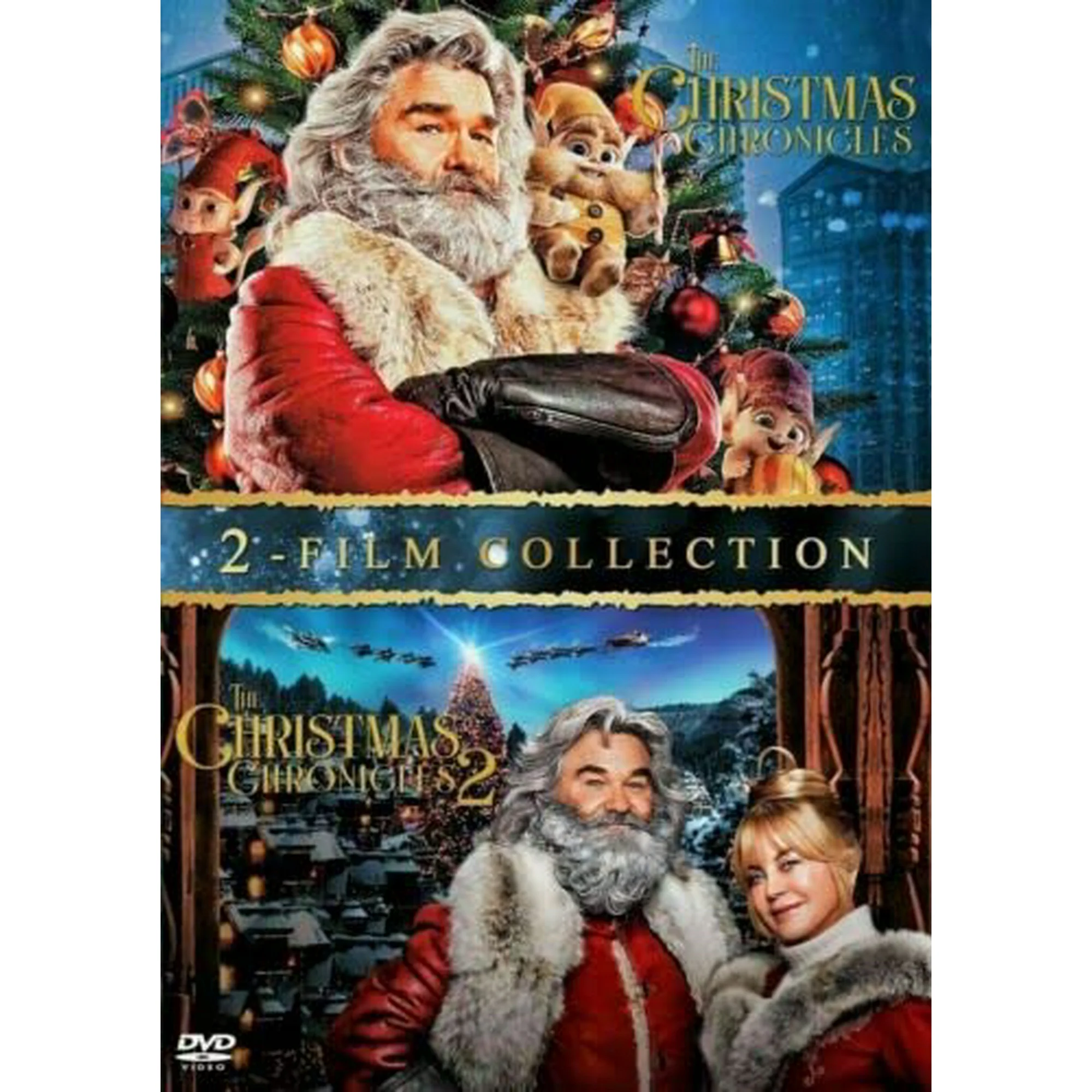 The Christmas Chronicles 1 and 2 Movie DVD New - Walmart.com