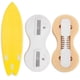 thumbnail image 2 of Nimomo Eastbuy Surf Fin FCS - Tabla de Surf FCS Fusion Fin Box Aletas de Tabla de Surf Surf Fin FCS Plugs Black (3pcs)(Blanco), 2 of 5