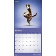 thumbnail image 3 of Chats de Yoga OFFICIEL | 2026 12x24" (Hanging) Square Wall Calendar | BrownTrout, 3 of 9
