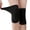 Black, variant on 1Pair Short Knee Brace Knee Pad Soft Elasticity Leg Warmers for Men Women Spring Fall Winter Thin Sports Legging Cover Brown