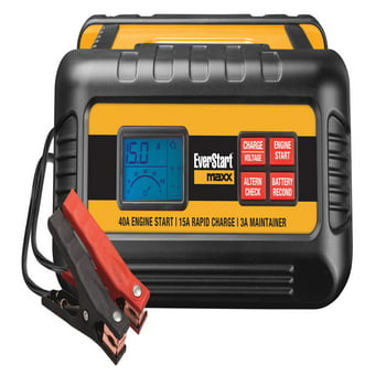 EverStart Maxx 15 Amp Battery Charger and Maintainer with 40 Amp Engine Start (BC40BE)