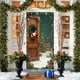 thumbnail image 1 of Uuiauoio Festive Christmas Door Cover with Design,Polyester Door Curtain for Holiday Home Decor, Seasonal Wall and Entryway Decoration for Parties and Family Gatherings,Festival Party Decoration, 1 of 6