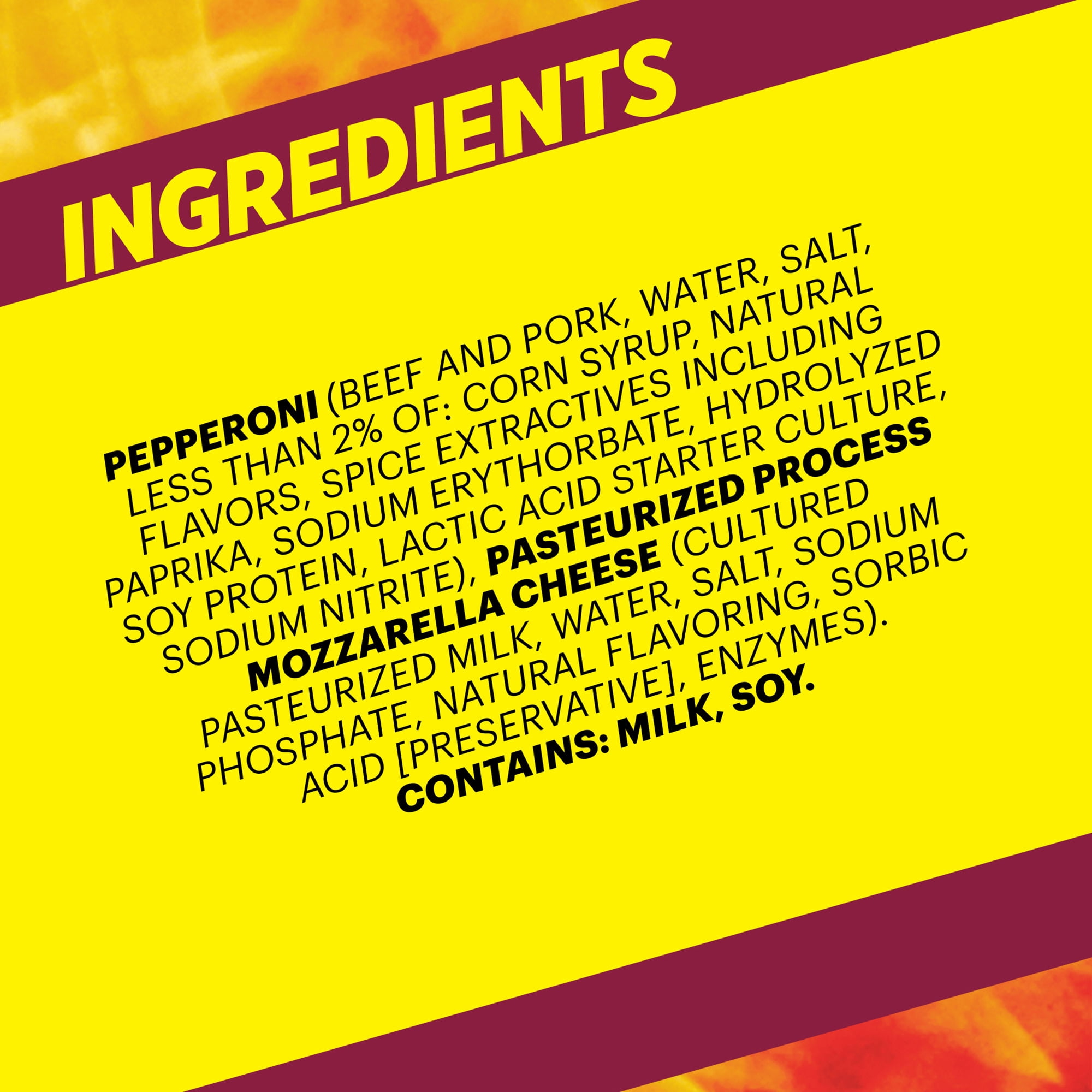 Slim Jim Meat & Cheese, Pepperoni Flavor, 9g Protein per Serving, 1.5 oz., 18-Count