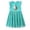 Blue, variant on LYMAYTER Kids Toddler Girls Ruffle Princess Dresses Summer Casual Tulle Skirt 3-8T