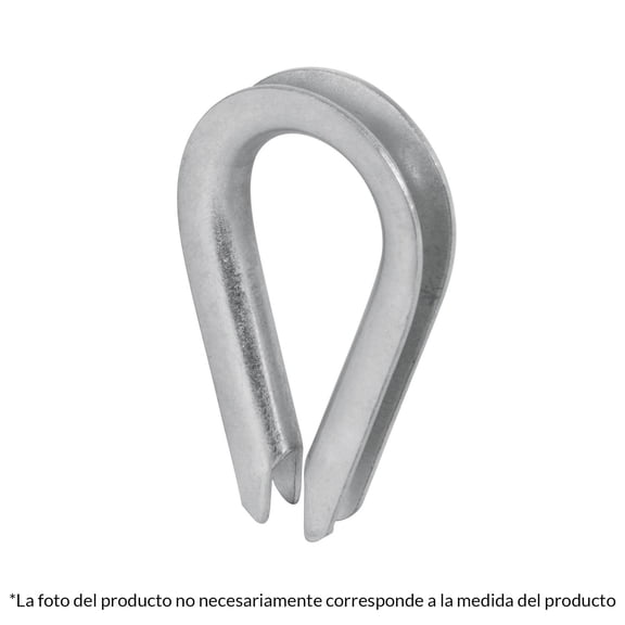 Guardacabo galvanizado 5/8' Fiero Fiero GC-5-8