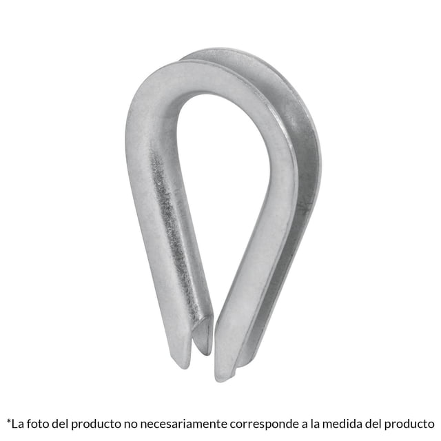 Guardacabo galvanizado 5/8' Fiero Fiero GC-5-8