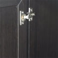 thumbnail image 7 of Pemberly Row Farmhouse 1-Door Wood Writing Desk in Espresso, 7 of 7
