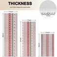 thumbnail image 4 of Red and White Christmas Striped Pattern Kitchen Rugs Sets Of 3,Kitchen Runner Rugs Non Skid Washable,Decorative Kitchen Floor Mats for Kitchen,Sink,Laundry,17"x30"+ 17"x47" + 17"x59", 4 of 6