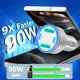 thumbnail image 2 of Cargador de coche KYOHAYA 90W con 4 puertos USB-C y USB-A para iPhone/Galaxy, 2 of 9