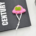 thumbnail image 4 of Mini gorro tejido a mano para animales pequeños. Adorable gorro de hámster tejido con correa ajustable. Ranas, conejitos, arcoíris y zanahorias. Mini gorros tejidos a mano. Mini gorro., 4 of 7