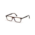 thumbnail image 2 of Tom Ford - FT5681-B Red Havana/Clear Rectangular Men Eyeglasses - 54mm, 2 of 3