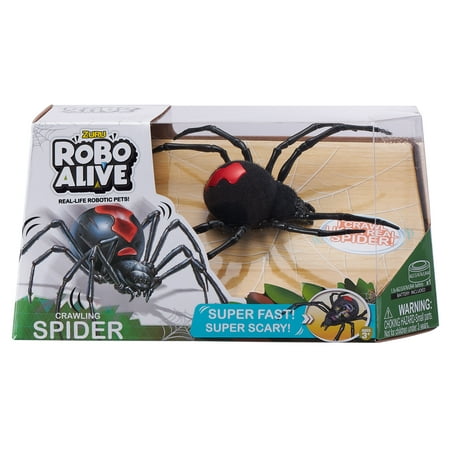 Robo Alive Crawling Spider Battery-Powered Robotic Toy by