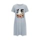 thumbnail image 5 of Camisón corto de talla grande para mujer, camisón de manga corta con estampado de pecho a la moda, camisón para mujer, 5 of 5