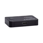Monoprice Blackbird 4K 3x1 HDMI 2.0 Slim Switch - Black |4k @ 60Hz, HDCP 2.2 Compliant, HDR, Dolby TrueHD Support And IR Remote Control