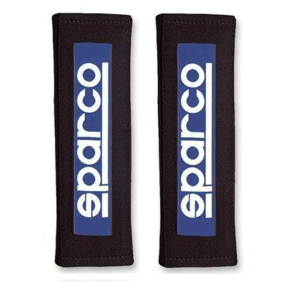 SPARCO 01098S3N Tuning Harness Pads Racing Style for 3" Belts Universal Black