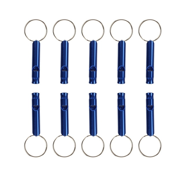 Emergency Whistle,10 Pc Emergency Whistle Outdoor Emergency Whistle Emergency Whistlewith Keychain Next-Gen Design