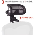 thumbnail image 4 of Engineered Now H4 ENgage Headrest for Herman Miller Aeron Chair, Carbon, 4 of 10