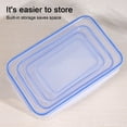 thumbnail image 3 of YIKA Tupperware Container Kitchen Refrigerator Rectangular Food Container Microwave Heat Plastic Lunch Box Food Lunch Box Fruit Storage Sealed Box Kitchen Storage B, 3 of 9