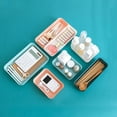 thumbnail image 4 of Wosthever Caja de almacenamiento Hi.FANCY, cajón de escritorio de plástico Rectangular, estuche cosmético, papelería Almacenamiento y organización del hogar Blanco S, 4 of 6