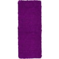thumbnail image 4 of Somerset Home  Non-Slip Shag Memory Foam Bath Mat 58x24-inch (Purple), 4 of 4