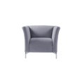 thumbnail image 3 of Sandy Wilson Home Camilla Chaise Moderne du Milieu du Siècle Gris Clair, 3 of 10