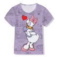 thumbnail image 1 of Ropa de Disney para niños, camisetas de manga corta de verano 2022 para niñas, camiseta con estampado de dibujos animados de Mickey Mouse y Minnie Mouse para bebés, ropa para niñas 120 Gao Jinjia LED, 1 of 2