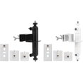 thumbnail image 3 of Stainless steel, adjustable Arlo camera mounts for easy security installation without drilling, Eufycam bracket, camera mount, white, 3 of 5