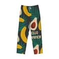 thumbnail image 6 of Daiia Banana And Avocado Men's Sleep Pant with Pockets and Drawstring,Pajama Pants-XX-Large, 6 of 9