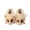 Khaki, variant on Kids Cat Plush Slippers, Winter Warm Cartoon Slip On House Slippers, Thick Non Slip Sole Indoor Bedroom Slippers for Girls Boys 5-13 Years