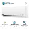 thumbnail image 2 of Mini Split Mabe Inverter 12,000 BTU'S Solo Frío 110V, 2 of 4