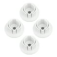thumbnail image 1 of Wall Bushing Kit, Sturdy Satellite Cable Wall Bushing Easy Installation 4pcs  for Router Ethernet Adapter Cable White,Black, 1 of 7
