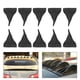 thumbnail image 3 of 10 Uds estilo de fibra de carbono aleta de techo de coche alerón ala trasera accesorios decorativos modificados, 3 of 7