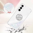 thumbnail image 4 of Case for Samsung Galaxy A55 5G, Galaxy A55 5G Case Girls Women Glitter Clear TPU Cute Bling Love Quicksand Sparkle Case with Stand Shockproof Liquid Case for Samsung Galaxy A55 5G Colorful YBZ, 4 of 14