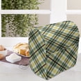 thumbnail image 3 of Tartan Stand Mixer Cover, Classic Pattern of Diagonal Squares and Stripes in Natural Colors, Kitchen Appliance Organizer Bag Cover with Pockets, 5 Quarts, Green Dark Maroon, by Ambesonne, 3 of 4